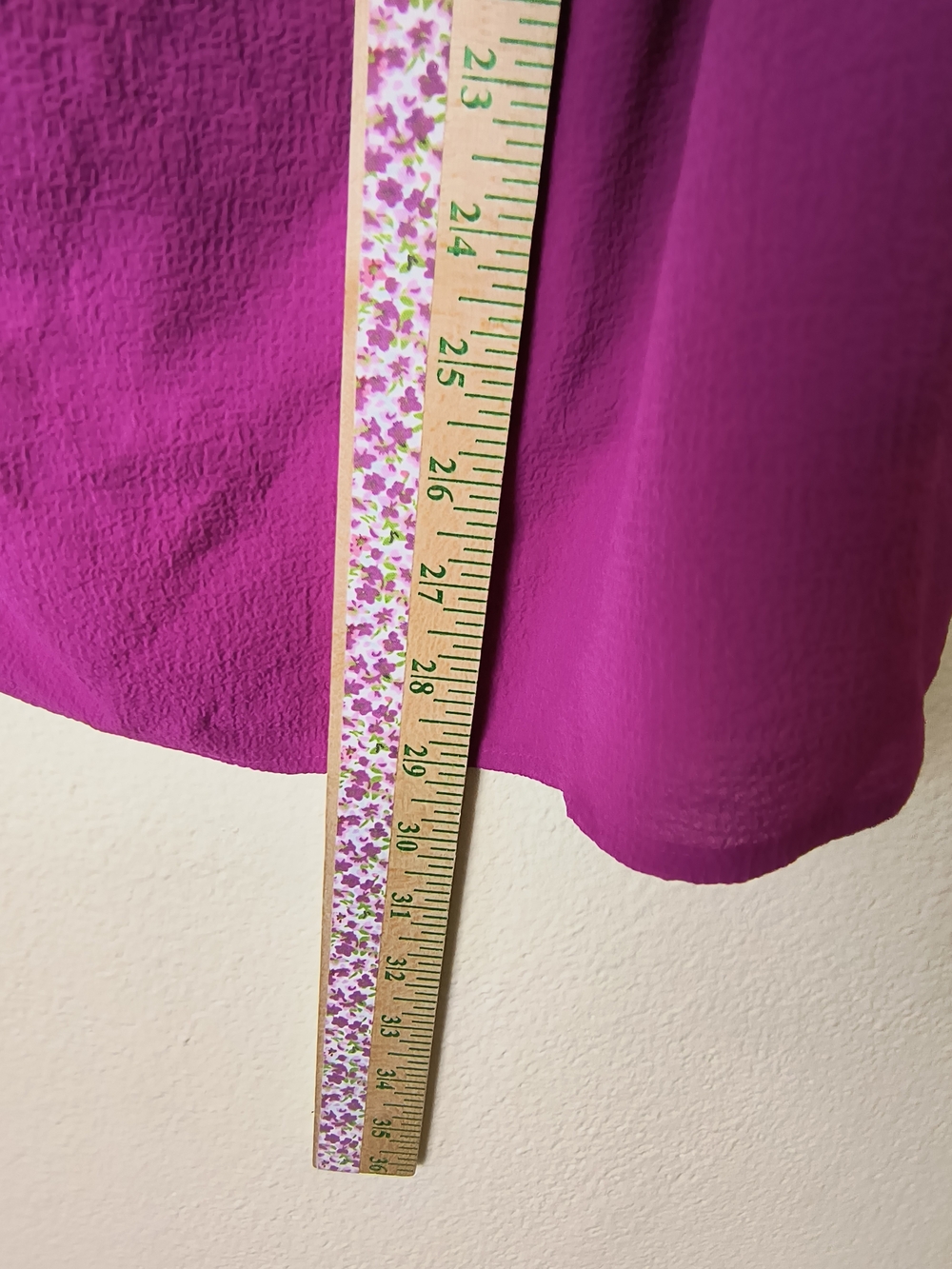 Apt. 9 XL Fuchsia One-Shoulder Top - Picture 11 of 11